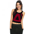 Generic Women's 95% Polyester 5% Spandex Western Wear Tops (Maroon)