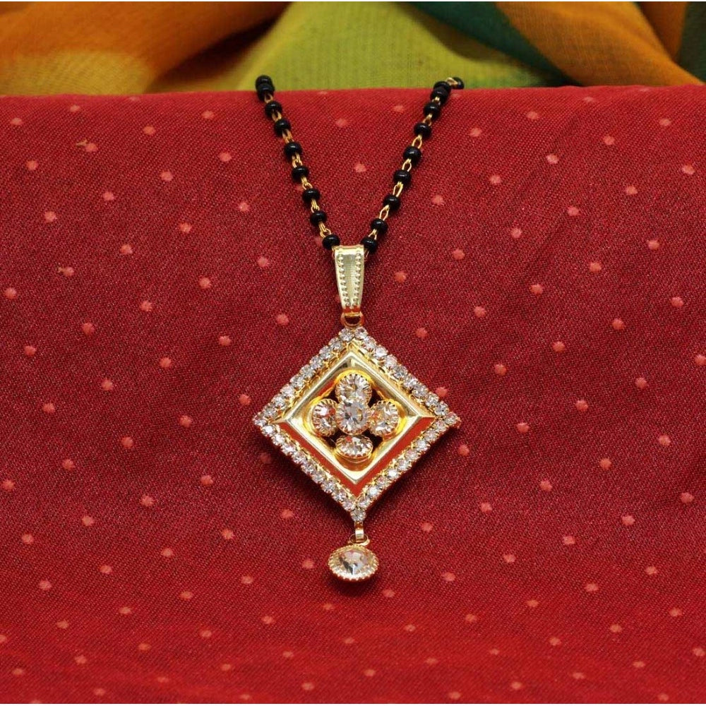 Generic Women's Red &amp; White Color Pendants Locket Combo Of 5 Pieces