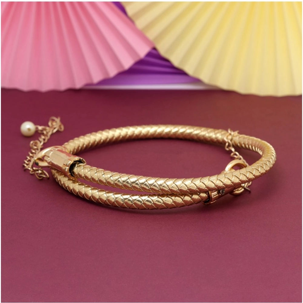 Generic Women's Gold Color Kamarband Waist Belt For Women//Girls Adjustable Chain