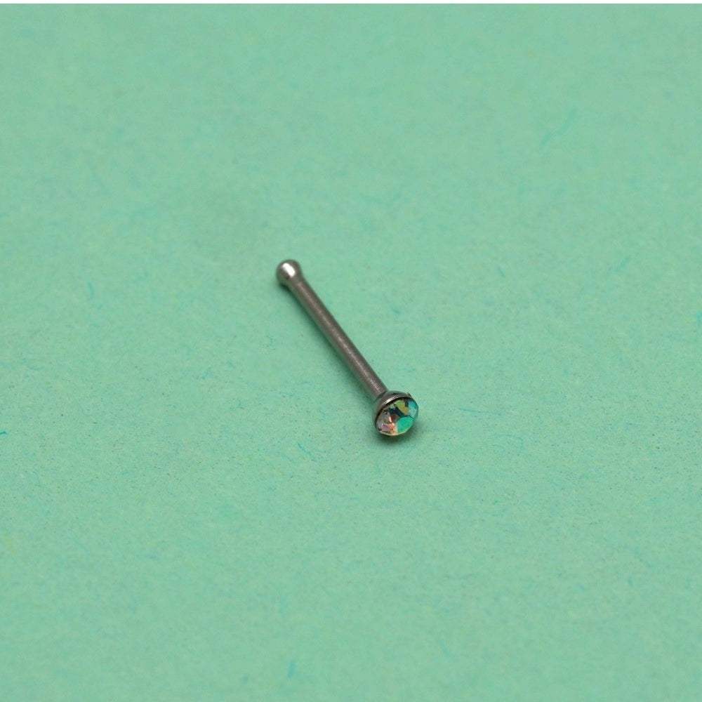 Generic Women's Multi Color Nose Pin Combo Of Aprox 40 Pieces