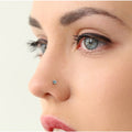 Generic Women's Multi Color Nose Pin Combo Of Aprox 40 Pieces
