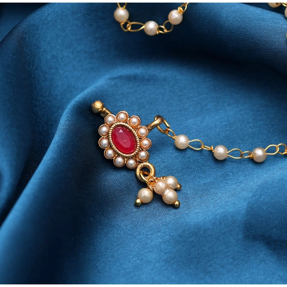 Generic Women's Rani Color Nose Nath