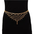 Generic Women's Gold Plated Kamarband Waist Belt For Women//Girls Adjustable Chain