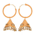 Generic Women's Rose Gold Plated Alloy Earrings (White)