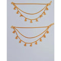 Generic Women's Rose Gold Plated Alloy Drops &amp; Danglers (Gold)