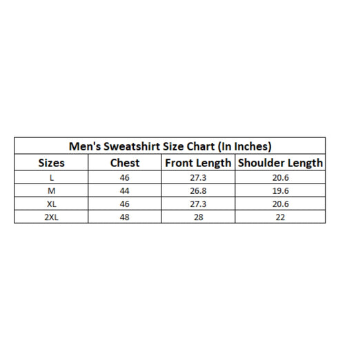 Generic Men's Casual Fleece Solid Round Neck Long Sleeves Sweatshirt (Black)