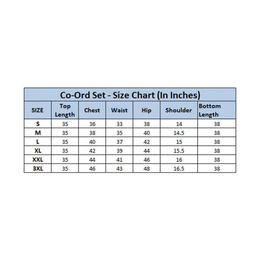 Generic Women's Satin Colour Block Long Sleeves Co-Ord Set (Multicolor)